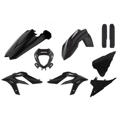 Kit de plástica POLISPORT negro Beta X-Trainer 91060