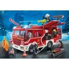 Playmobil ciudad accion - camion de bomberos