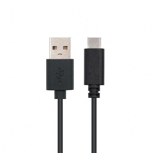 CABLE USB(A) 2.0 A USB(C) 2.0 NANOCABLE 2M NEGRO
