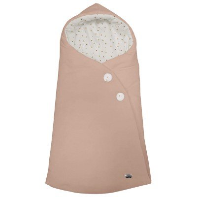 2024 Saco Capazo Capucha Viena Rosa Dydados Ecopiel Lisa Pelo Estampado
