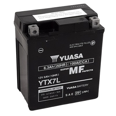 Batería Yuasa W/C YTX7L (FA) YTX7L