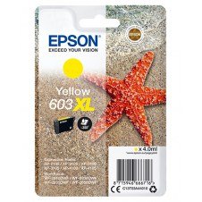 Cartucho tinta epson c13t03a44010 singlepack amarillo 603xl estrella de mar