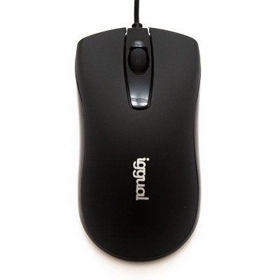iggual Ratón óptico COM-BUSINESS-1200DPI negro