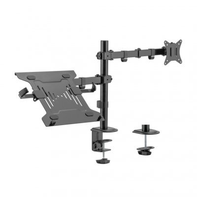 SOPORTE MESA AISENS GIRATORIO E INCLINABLE PORTATIL Y MONITOR 9KG DE 17-32