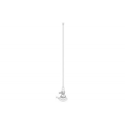 Antena Movil 144-470Mhz 1/4 TELEVES
