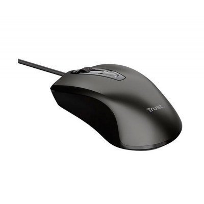 Ratón Trust Basics Wired Mouse/ Hasta 1200 DPI