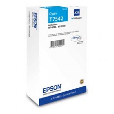 Cartucho tinta epson t754240 cian xxl wf - 8090 - 8590