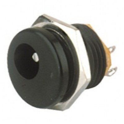 Base Alimentacion DC Chasis 6,3x2,4mm