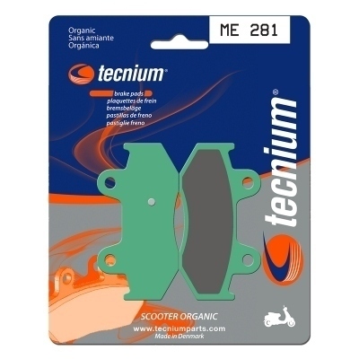 Pastillas de freno Tecnium Scooter orgánicas ME281 ME281