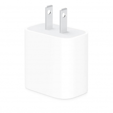 APPLE USB-C POWER ADAPTER 20W MWVV3AM/A CARGA RÁPIDA Y COMPATIBLE