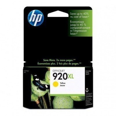 HP 920XL Amarillo Cartucho de Tinta Original - CD974AE