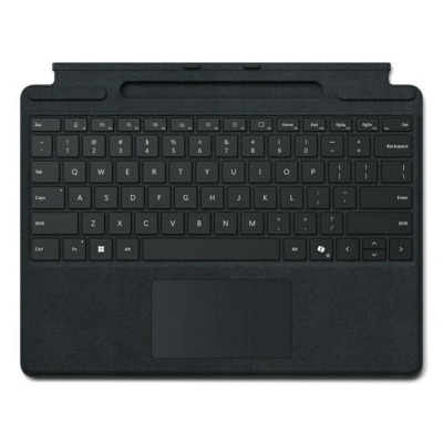 Teclado microsoft surface pro negro frances de belgica + pen