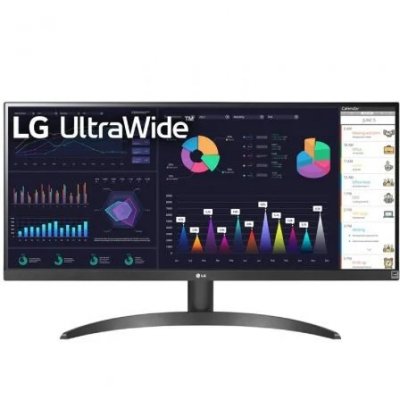 Monitor Profesional Ultrapanorámico LG 29WQ500-B 29/ WFHD/ Negro