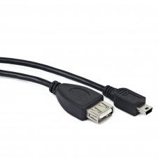 Netlock OTG-MNB2 cable USB USB 2.0 0,15 m USB A Mini-USB B Negro
