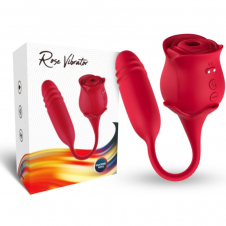 ARMONY ROSEKNIGTH SUCCIONADOR CLITORIS & VIBRADOR ROJO