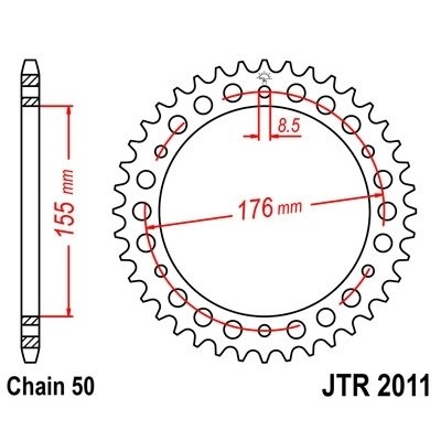 Corona JT SPROCKETS JTR2011.46