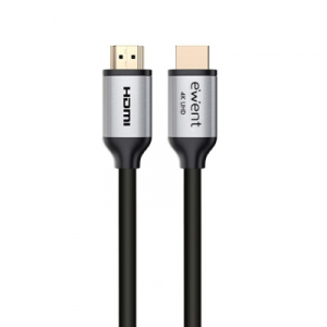 Ewent EC1346 Cable HDMI 2.0 Ethernet A/A M/M 1.8m