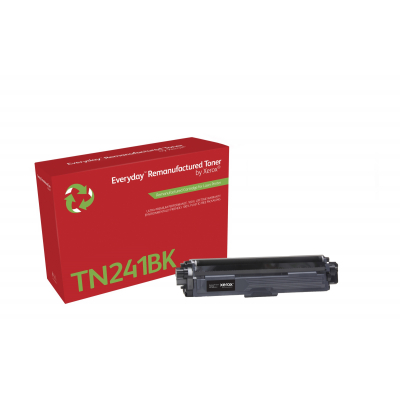 Everyday Tóner Everyday™ Negro remanufacturado de Xerox es compatible con Brother TN241BK, Capacidad estándar