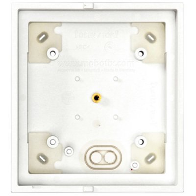 MOBOTIX SINGLE ON-WALL-HOUSING, WHITE (P/N:MX-OPT-BOX-1-EXT-ON-PW)
