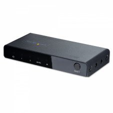 StarTech.com Switch Conmutador HDMI de 2 Puertos de 8K - Selector HDMI 2.1 UHD de 4K a 120Hz/8K 60Hz - HDR10+ - Adaptador de Alimentación y Mando a D