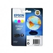 Cartucho tinta epson 267 c13t26704010 color wf - 100w - planeta tierra