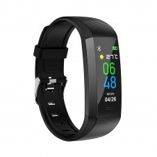 Pulsera smartband muvit io health temp lite negra