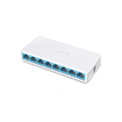 Mercusys MS108 10-100 - Hub Switch Con 8 Puertos Rj-45 Blanco
