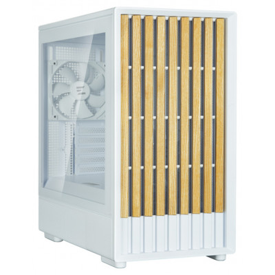 CAJA ZALMAN P10 NAMU ATX 4 XVENT 120MM ARGB 2XUSB 3.0 BLANCO S/N FUENTE