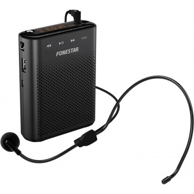 Amplificador Portatil 18W con Microfono Diadema FONESTAR
