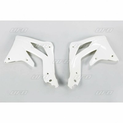 Paneles laterales radiador UFO blanco Kawasaki KX450F KA04719#047