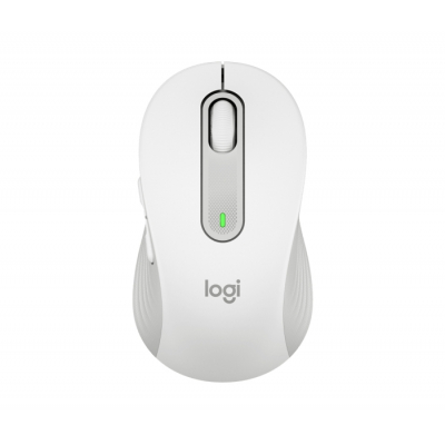Logitech Signature M650 L Raton Inalambrico USB 2000dpi - 5 Botones - Uso Diestro - Color Blanco crudo