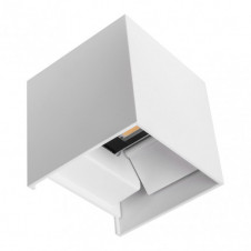 Aplique Barredor De Pared 10w 6000k Segmento Blanco Ip65 10x10x10cm Aluminio 800lm Orientable