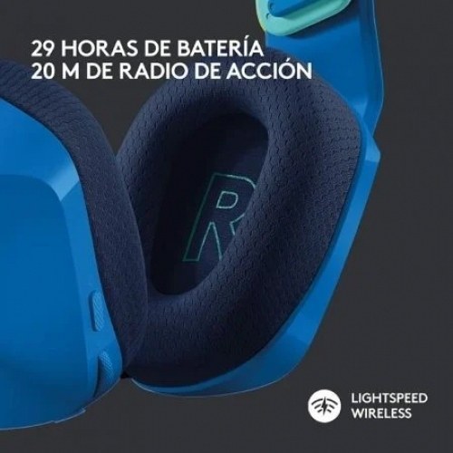 Auriculares Gaming con Micrófono Inalámbricos Logitech G733/ USB/ Radiofrecuencia/ Azul