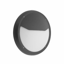 Aplique Exterior Coliandro 2xe27 Negro Policarbonato 9,4x30d Ip65