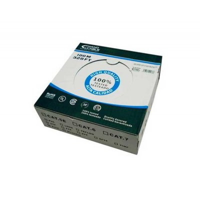Bobina de Cable RJ45 UTP Nanocable 10.20.0502-EXT-BK Cat.6/ 100m/ Negro