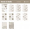 Vinilo de estrellas infantiles beige · Mondo di Stelle MC422-053