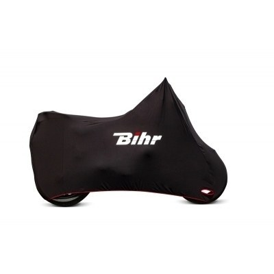 Funda moto indoor Bihr H2O L - Color negro ID-C4-L