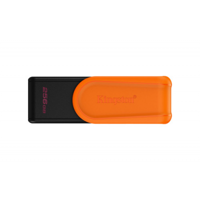 Kingston Technology DataTraveler 256GB Portable USB 3.2 Gen 1 Exodia S (Black/Orange)