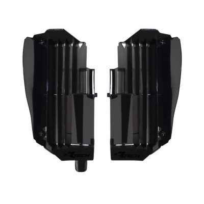 RACETECH Oversized Radiator Louvers Black Yamaha YZF450F R-GRYZFNR0018