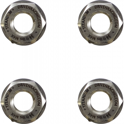 Titanium Sprocket Nuts DRIVEN RACING DSN-7 TN