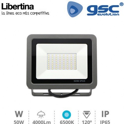 Foco LED 50W 6500K 4000lm IP65 LIBERTINA