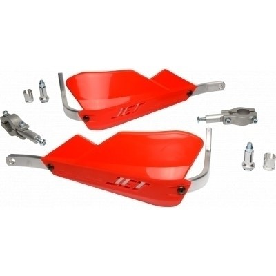 Kit de paramanos Barkbusters JET abierto Ø22 universal Color rojo JET-001-00-RD