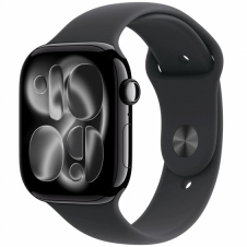 Apple Watch S11 GPS 46mm Jet Black Aluminium Case M/L (MEUX4QL/A)