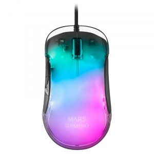 Mars Gaming Ratón Gaming MMGLOW black