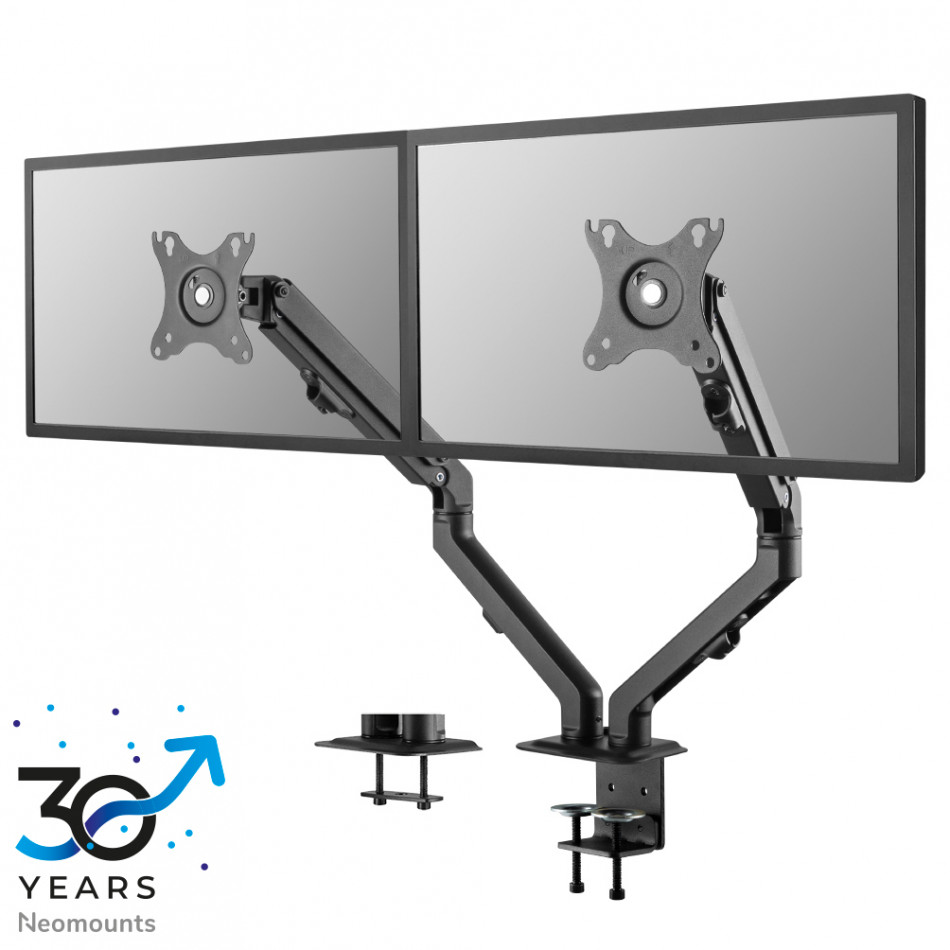 FPMA-D650DBLACK Brazo de monitor 17-27" - muelle helicoidal