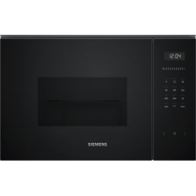 .AT.MICROONDAS INT. SIEMENS BE555LMB1 25L C/GRILL HIDRO 38CM CRIST.NGO