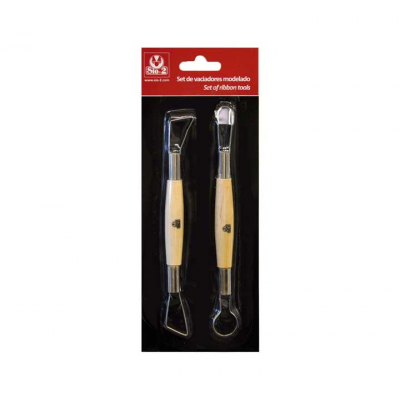 SET 2 VACIADORES DOBLES MADERA SIO-2 37000029