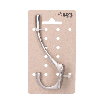 Colgador de latón níquel mate