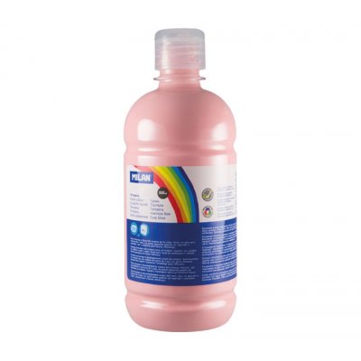 BOTELLA 500ML TEMPERA ROSA PALIDO MILAN 03622
