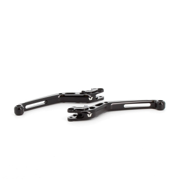 V-PARTS Standard Levers 175mm CNC Black by Pair SL-02